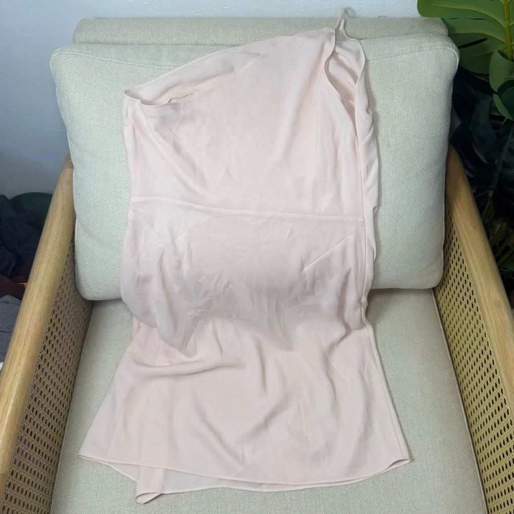ALC One Shoulder Slip Mini Dress